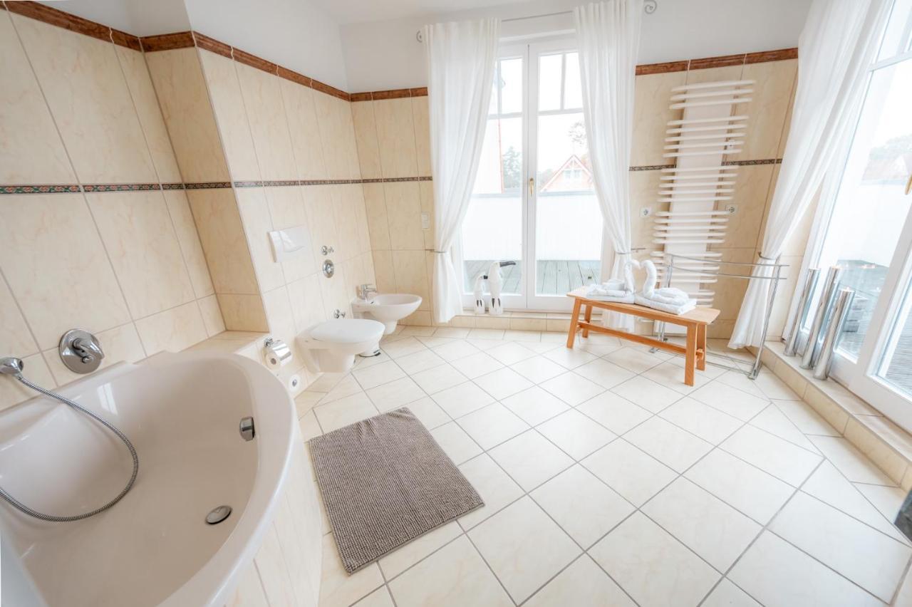 Villa Duene Mit Grosser Sonnenterrasse, Kamin, Wlan Und Tiefgarage Fuer 2-4 Personen Ostseebad Kühlungsborn Eksteriør bilde